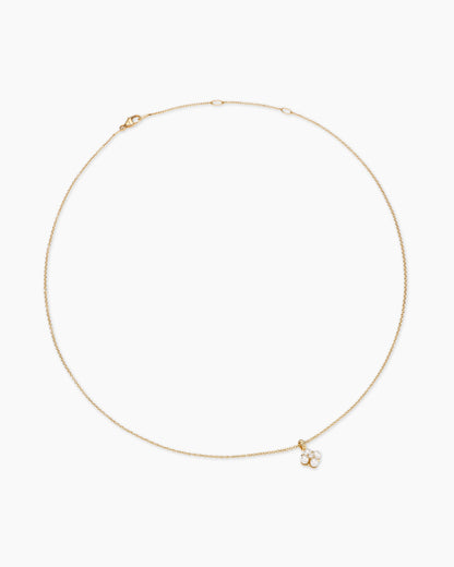 David Yurman Petite Modern Renaissance Pearl Pendant Necklace David Yurman Women’s