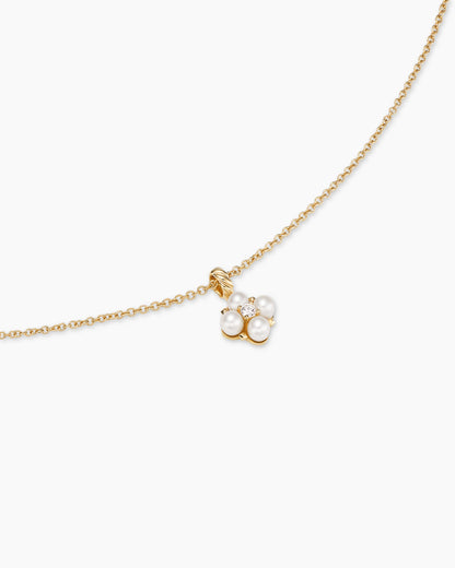 David Yurman Petite Modern Renaissance Pearl Pendant Necklace David Yurman Women’s