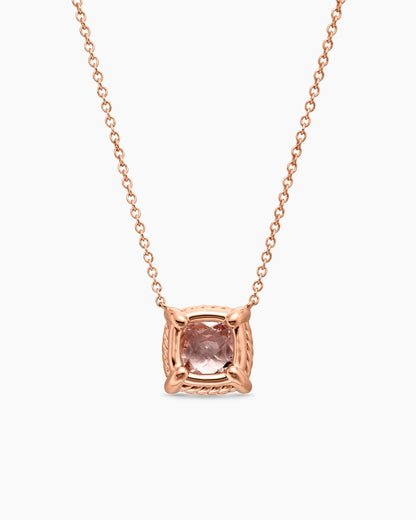 David Yurman Petite Chatelaine Pavé Bezel Pendant Necklace David Yurman Women’s