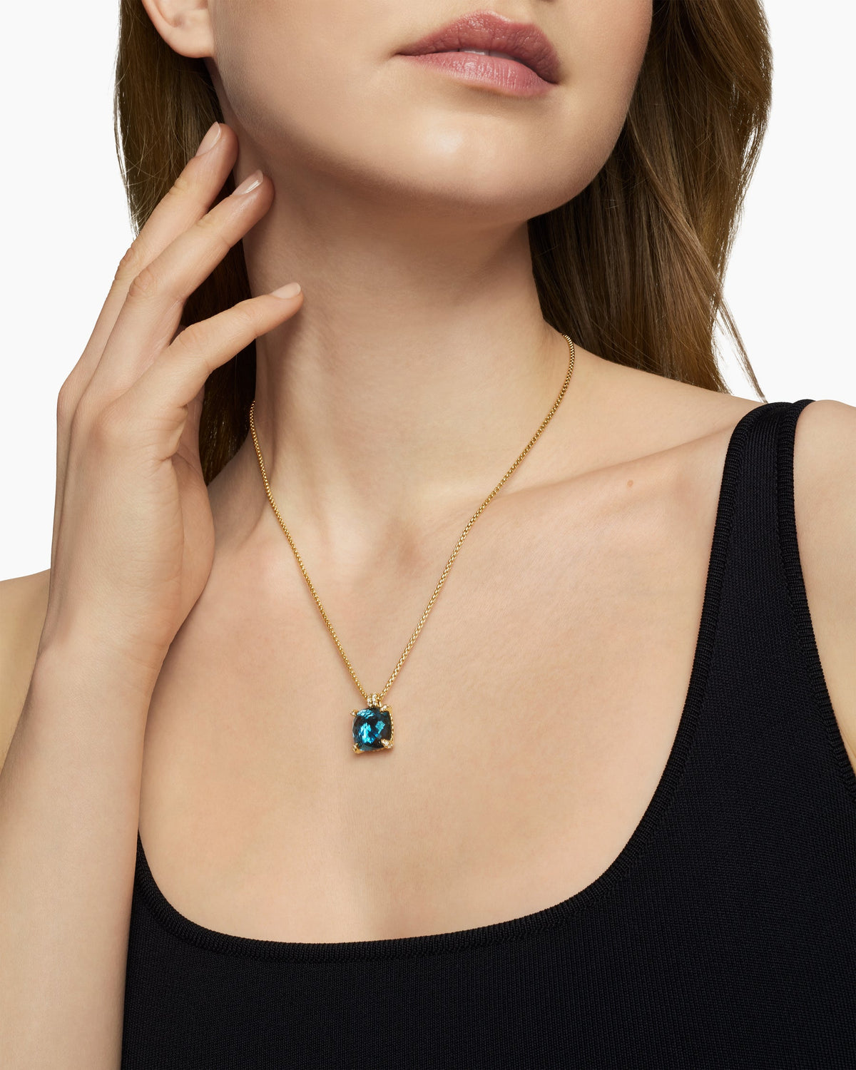 David Yurman Chatelaine Pendant Necklace David Yurman Women’s