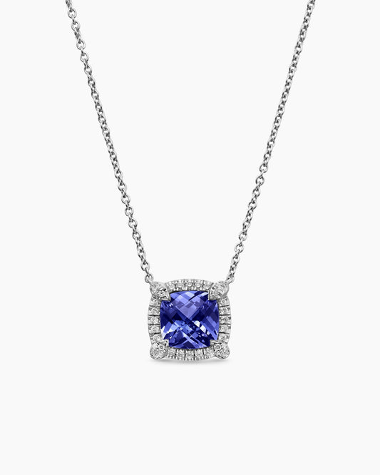 David Yurman Petite Chatelaine Pavé Bezel Pendant Necklace David Yurman Women’s