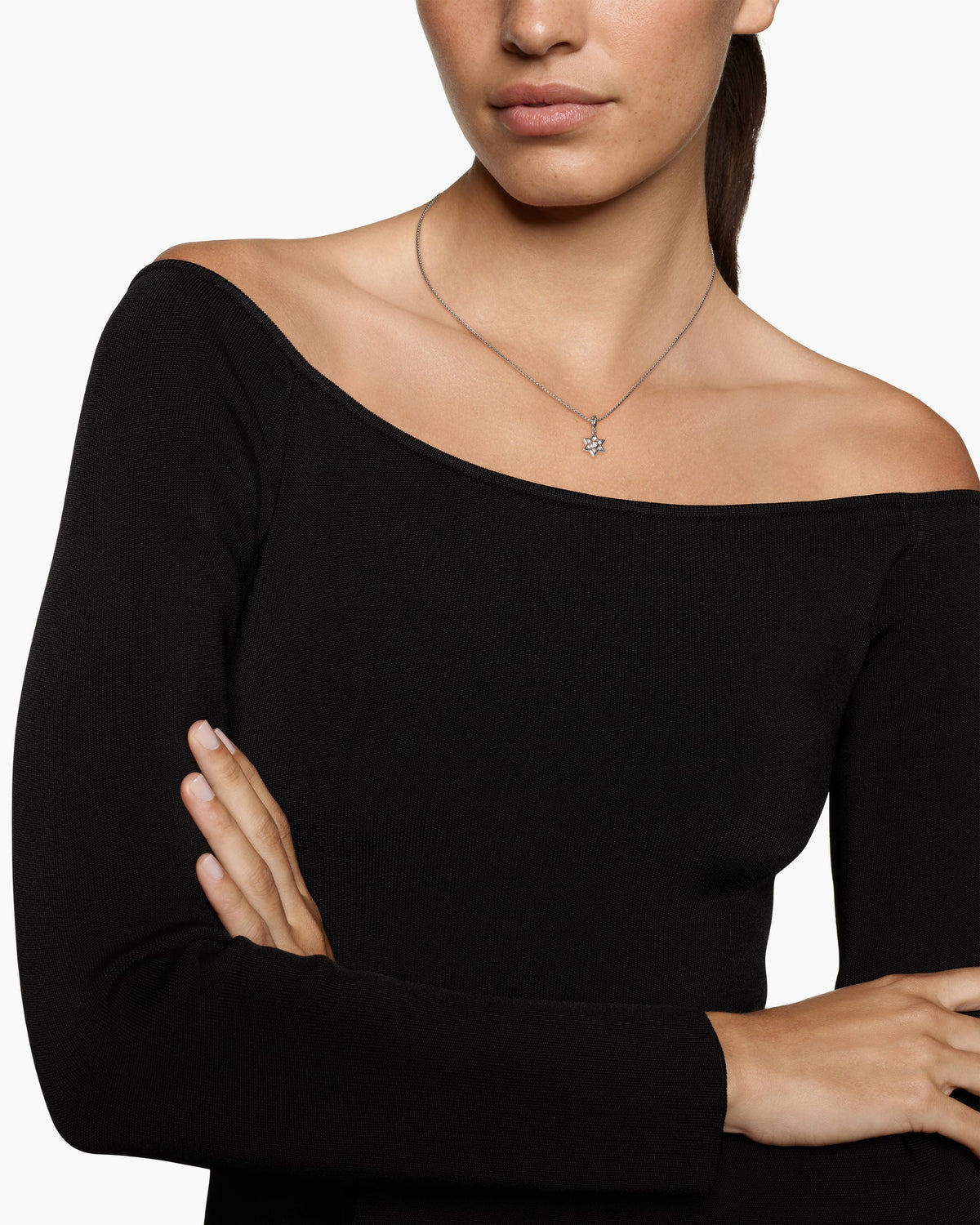 David Yurman Star of David Pendant Necklace David Yurman Women’s