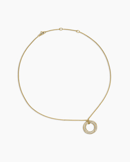 David Yurman Pavé Crossover Pendant Necklace David Yurman Women’s
