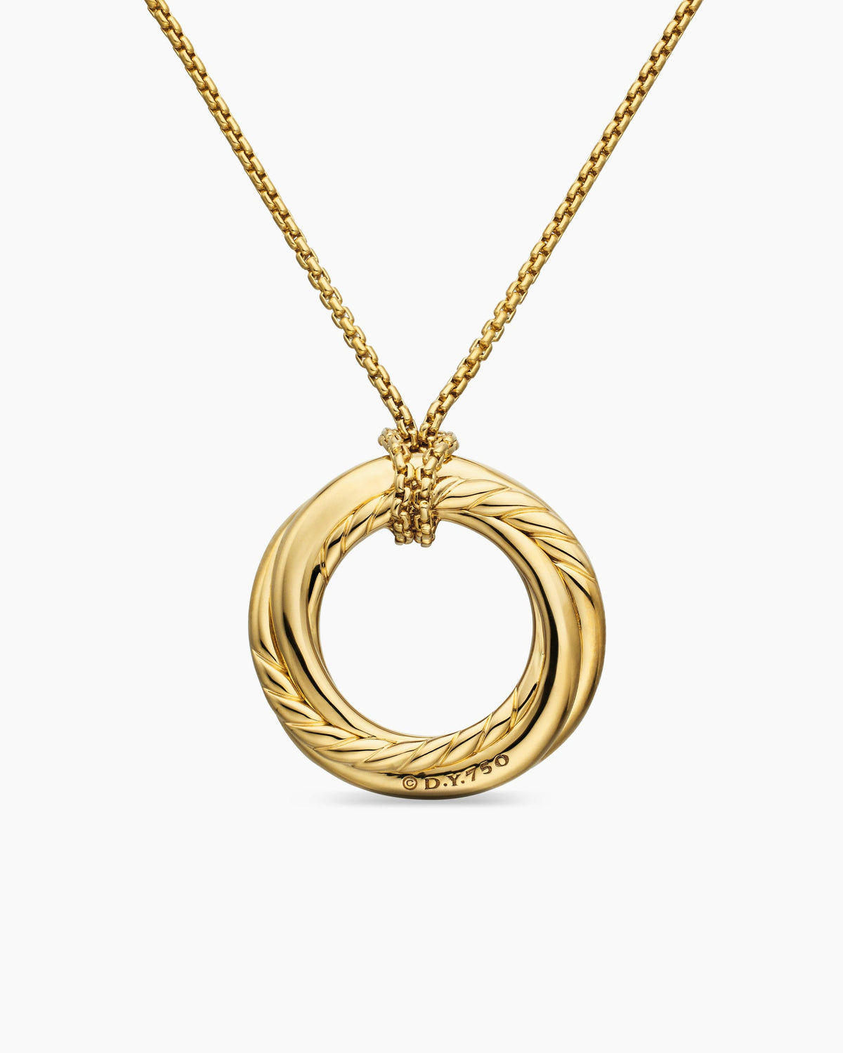 David Yurman Pavé Crossover Pendant Necklace David Yurman Women’s
