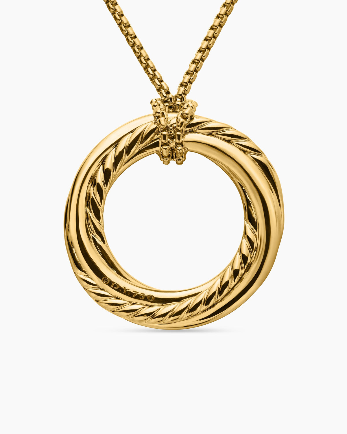 David Yurman Pavé Crossover Pendant Necklace David Yurman Women’s