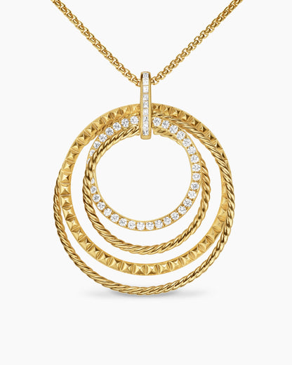 David Yurman Crossover Trio Pendant Necklace David Yurman Women’s