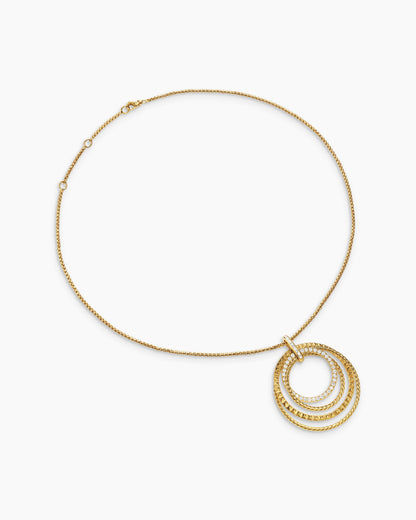 David Yurman Crossover Trio Pendant Necklace David Yurman Women’s