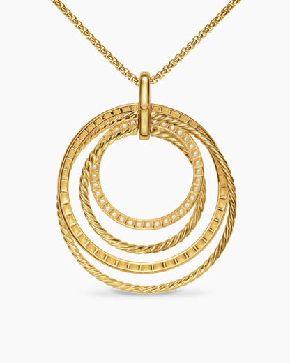 David Yurman Crossover Trio Pendant Necklace David Yurman Women’s