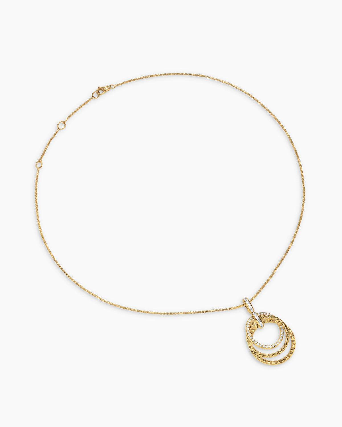 David Yurman Crossover Trio Pendant Necklace David Yurman Women’s