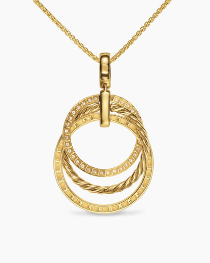 David Yurman Crossover Trio Pendant Necklace David Yurman Women’s