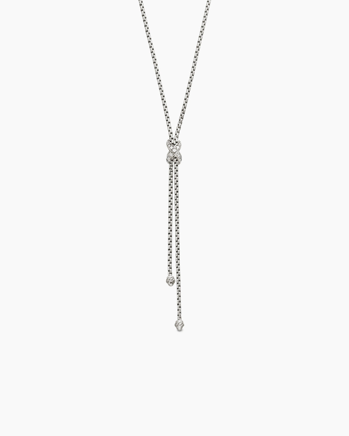 David Yurman Petite X Lariat Necklace David Yurman Women’s