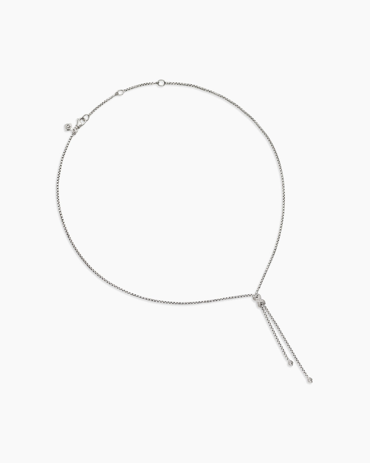 David Yurman Petite X Lariat Necklace David Yurman Women’s
