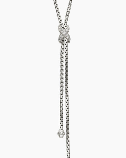 David Yurman Petite X Lariat Necklace David Yurman Women’s