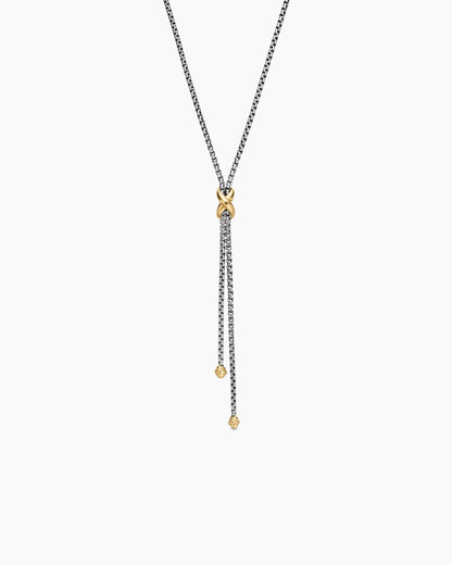 David Yurman Petite X Lariat Necklace David Yurman Women’s