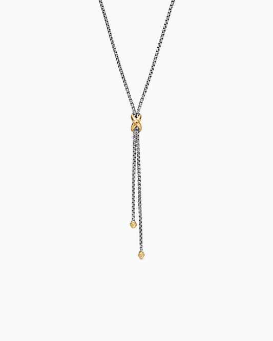 David Yurman Petite X Lariat Necklace David Yurman Women’s