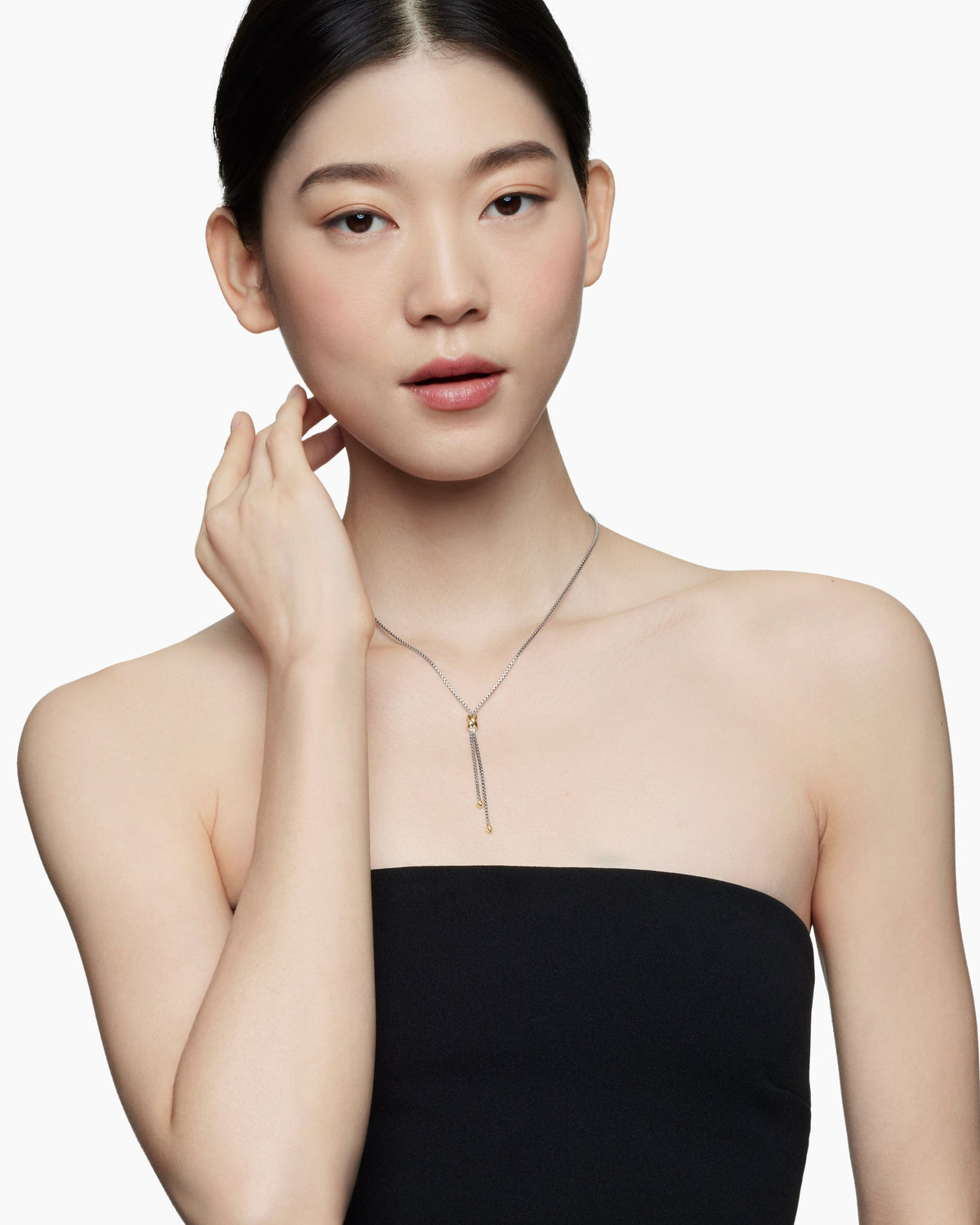 David Yurman Petite X Lariat Necklace David Yurman Women’s