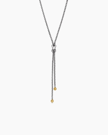 David Yurman Petite X Lariat Necklace David Yurman Women’s