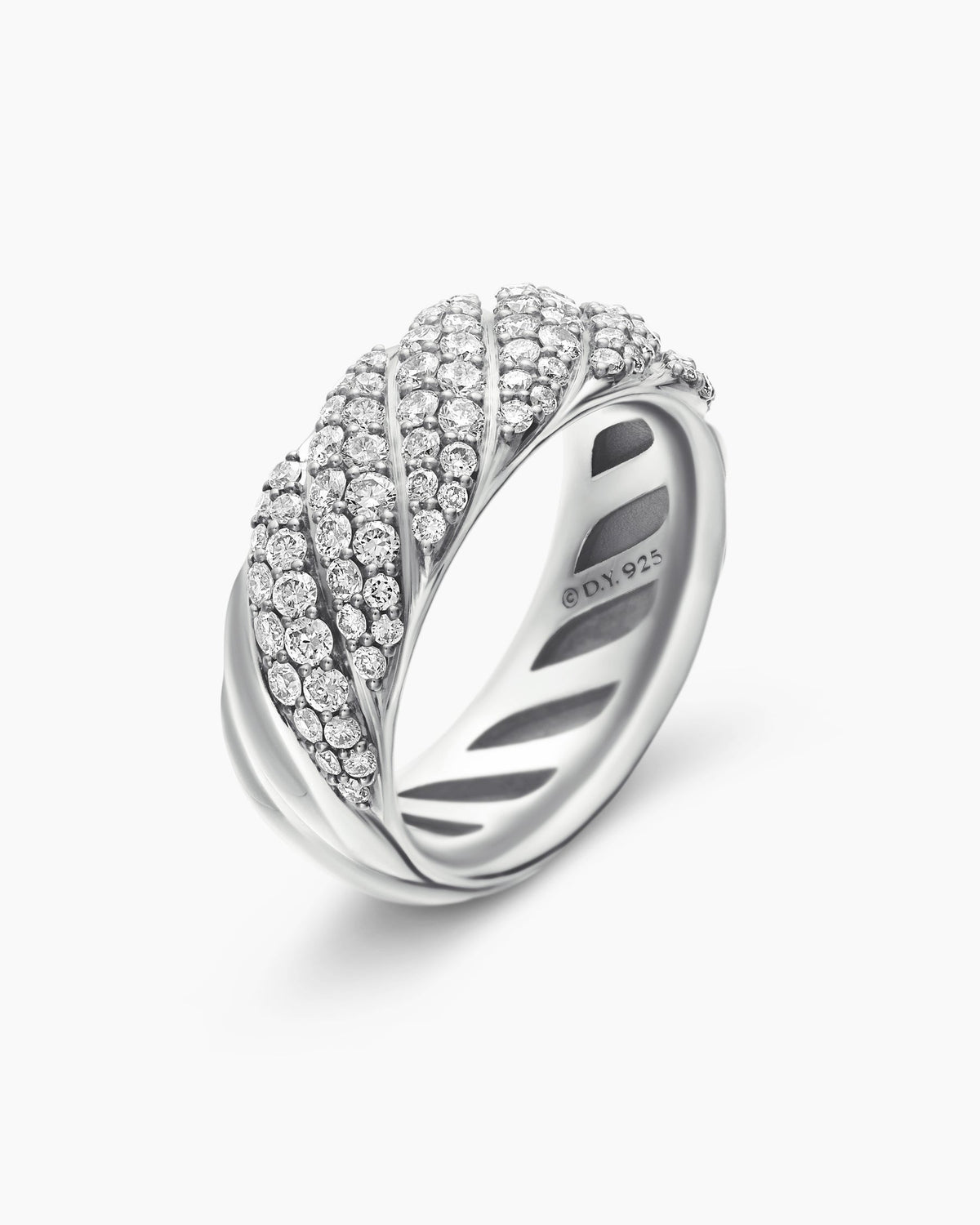 David Yurman Sculpted Cable Band Ring David Yurman Women’s