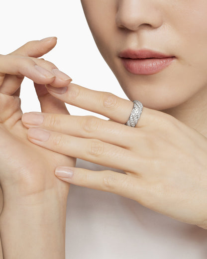 David Yurman Sculpted Cable Band Ring David Yurman Women’s