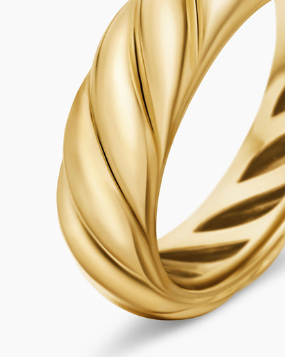 David Yurman Sculpted Cable Band Ring David Yurman Women’s