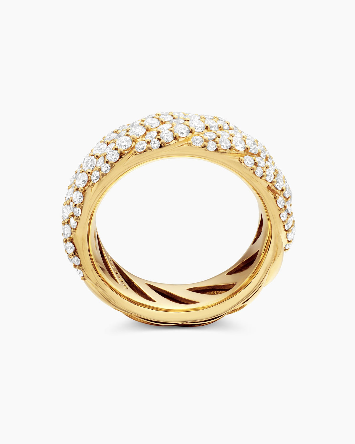 David Yurman Sculpted Cable Band Ring David Yurman Women’s