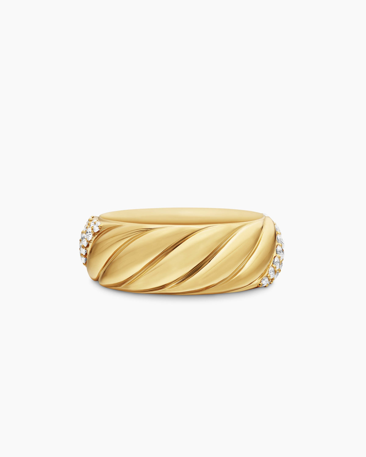 David Yurman Sculpted Cable Band Ring David Yurman Women’s