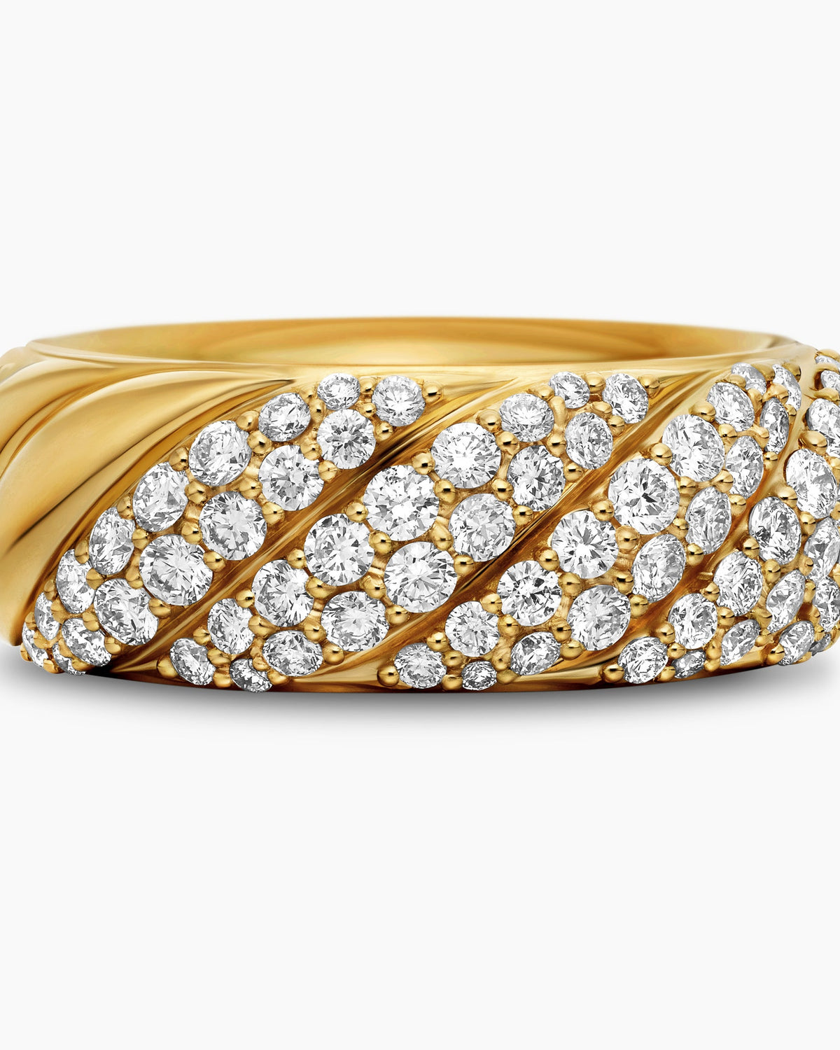 David Yurman Sculpted Cable Band Ring David Yurman Women’s