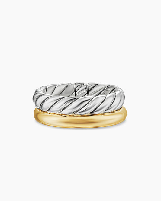 David Yurman DY Mercer Two Row Ring David Yurman Women’s