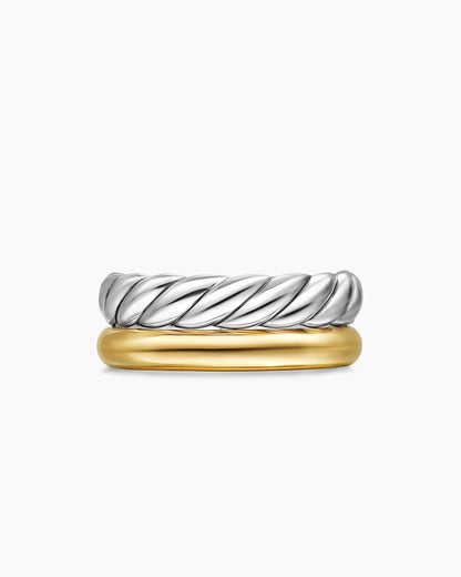 David Yurman DY Mercer Two Row Ring David Yurman Women’s