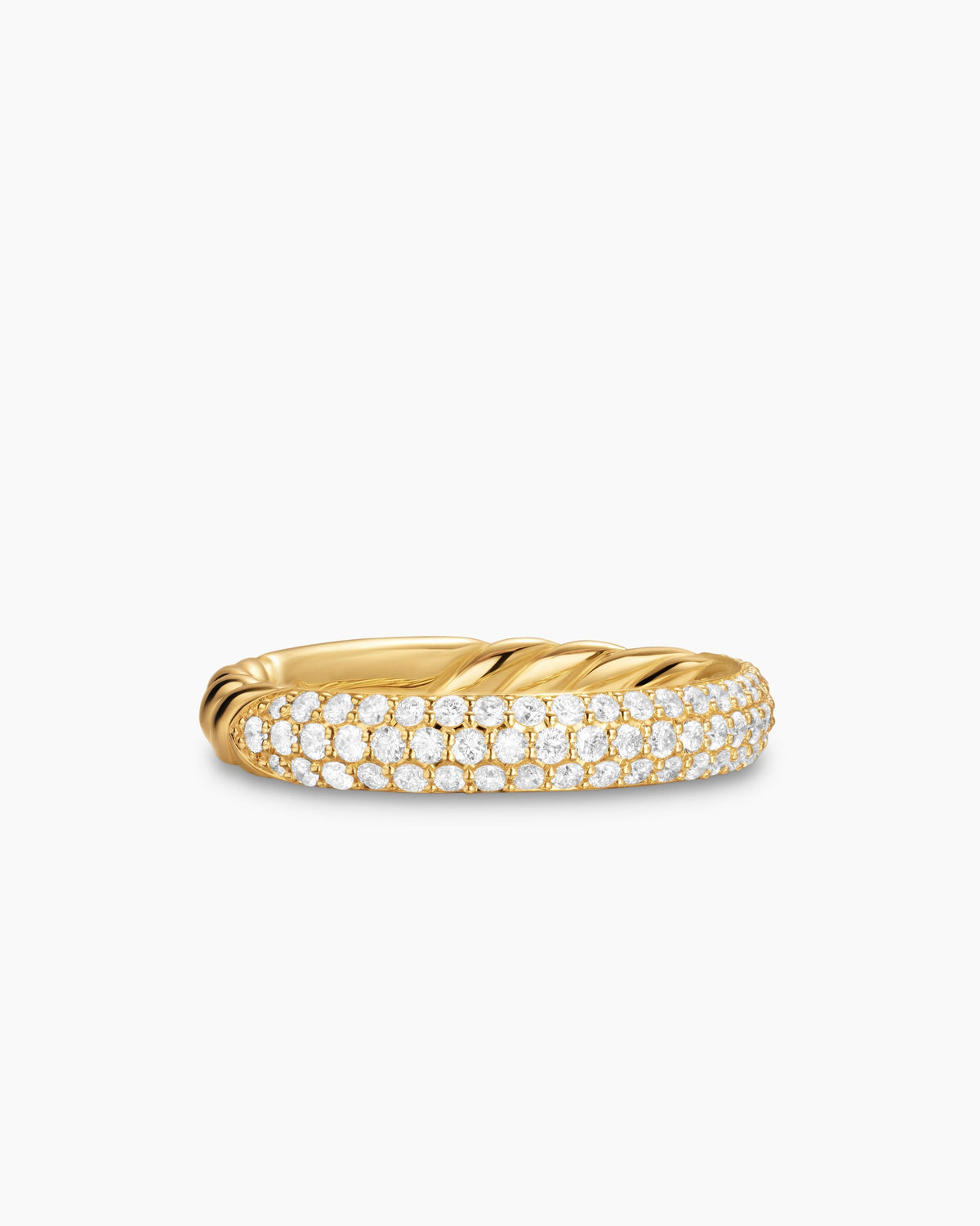 David Yurman DY Mercer Pavé Band Ring David Yurman Women’s