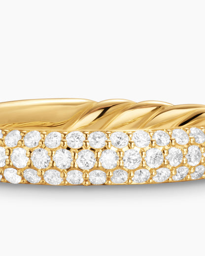 David Yurman DY Mercer Pavé Band Ring David Yurman Women’s
