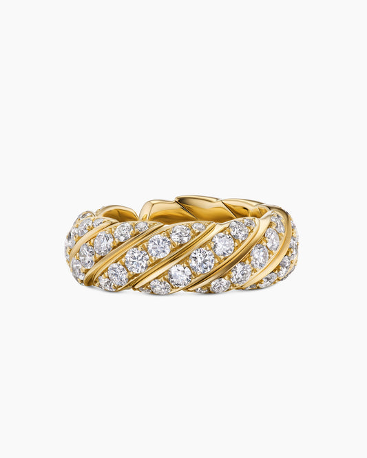 David Yurman Sculpted Cable Flex Band Ring David Yurman Women’s