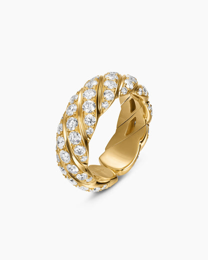 David Yurman Sculpted Cable Flex Band Ring David Yurman Women’s