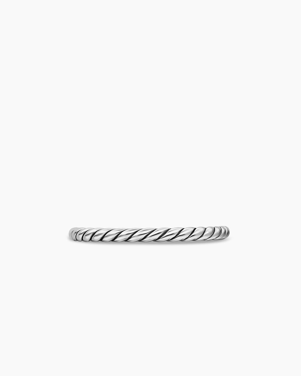 David Yurman Cable Band Ring in Sterling Silver, 1.7mm David Yurman Women’s