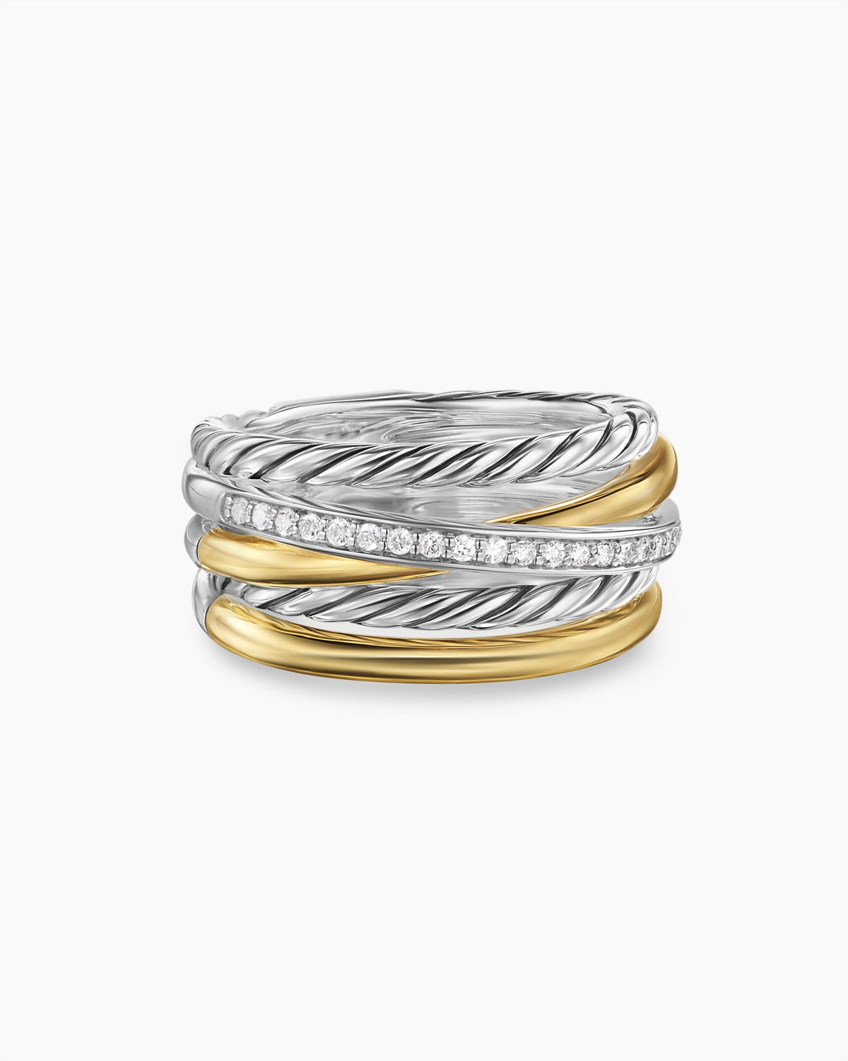 David Yurman Crossover Five Row Ring David Yurman Women’s