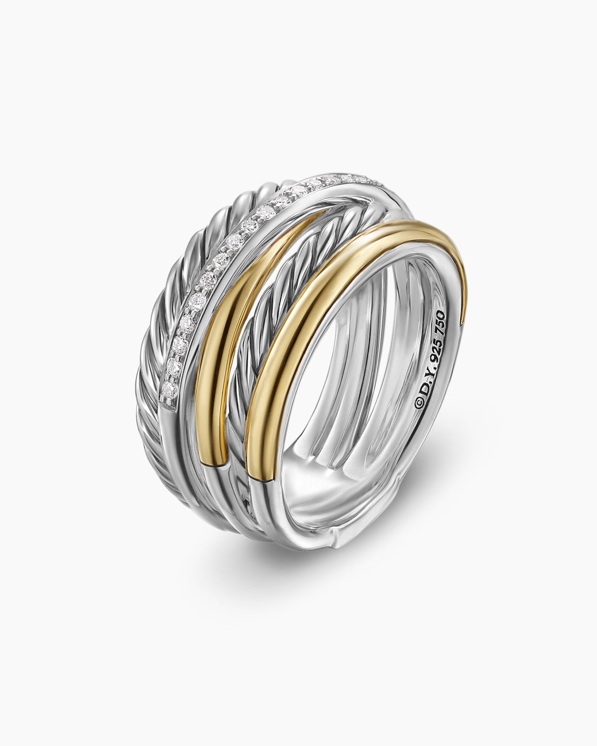David Yurman Crossover Five Row Ring David Yurman Women’s