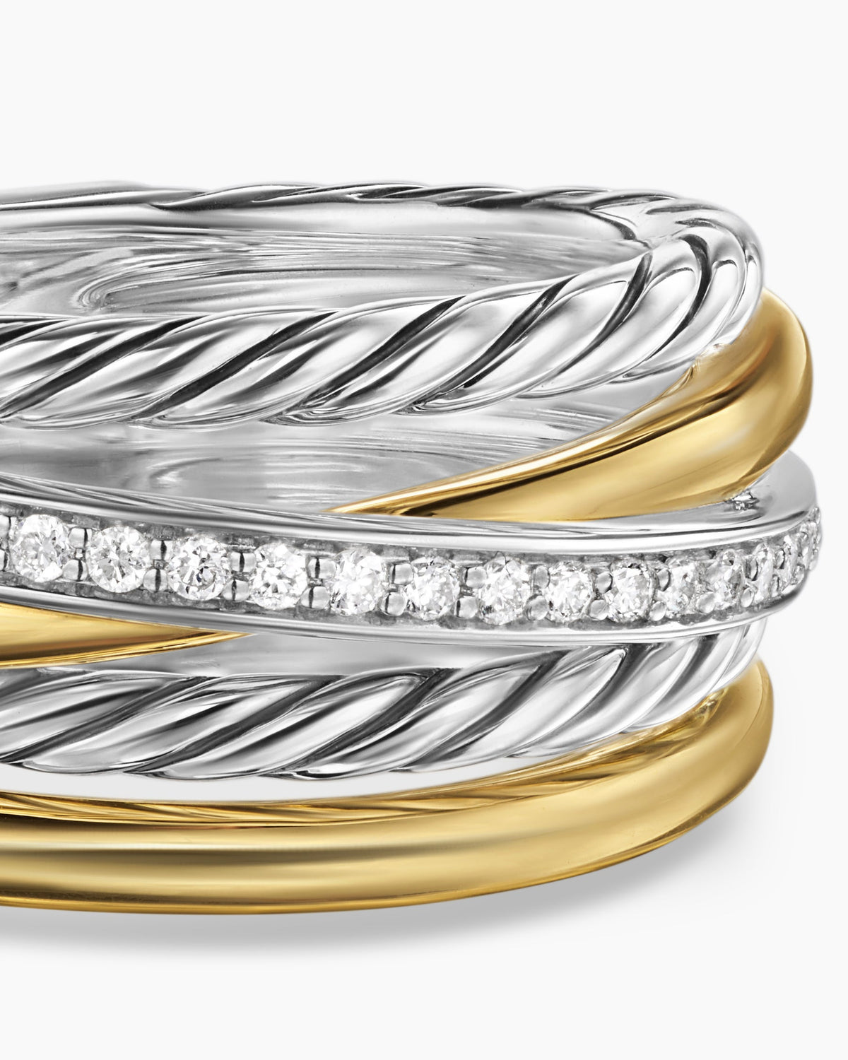 David Yurman Crossover Five Row Ring David Yurman Women’s
