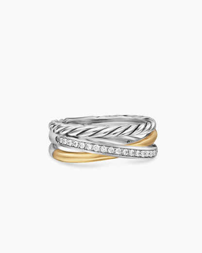 David Yurman Crossover Three Row Ring David Yurman Women’s