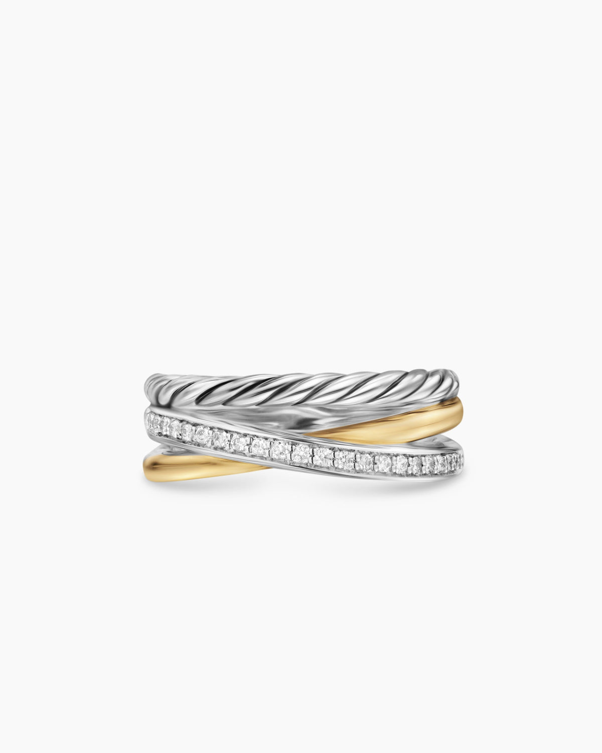David Yurman Crossover Three Row Ring David Yurman Women’s