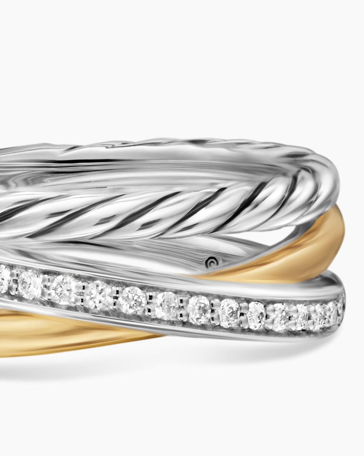 David Yurman Crossover Three Row Ring David Yurman Women’s