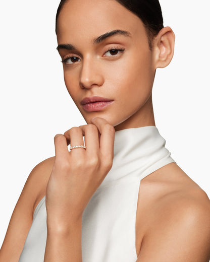 David Yurman DY Eden Partway Band Ring David Yurman Women’s|Wedding