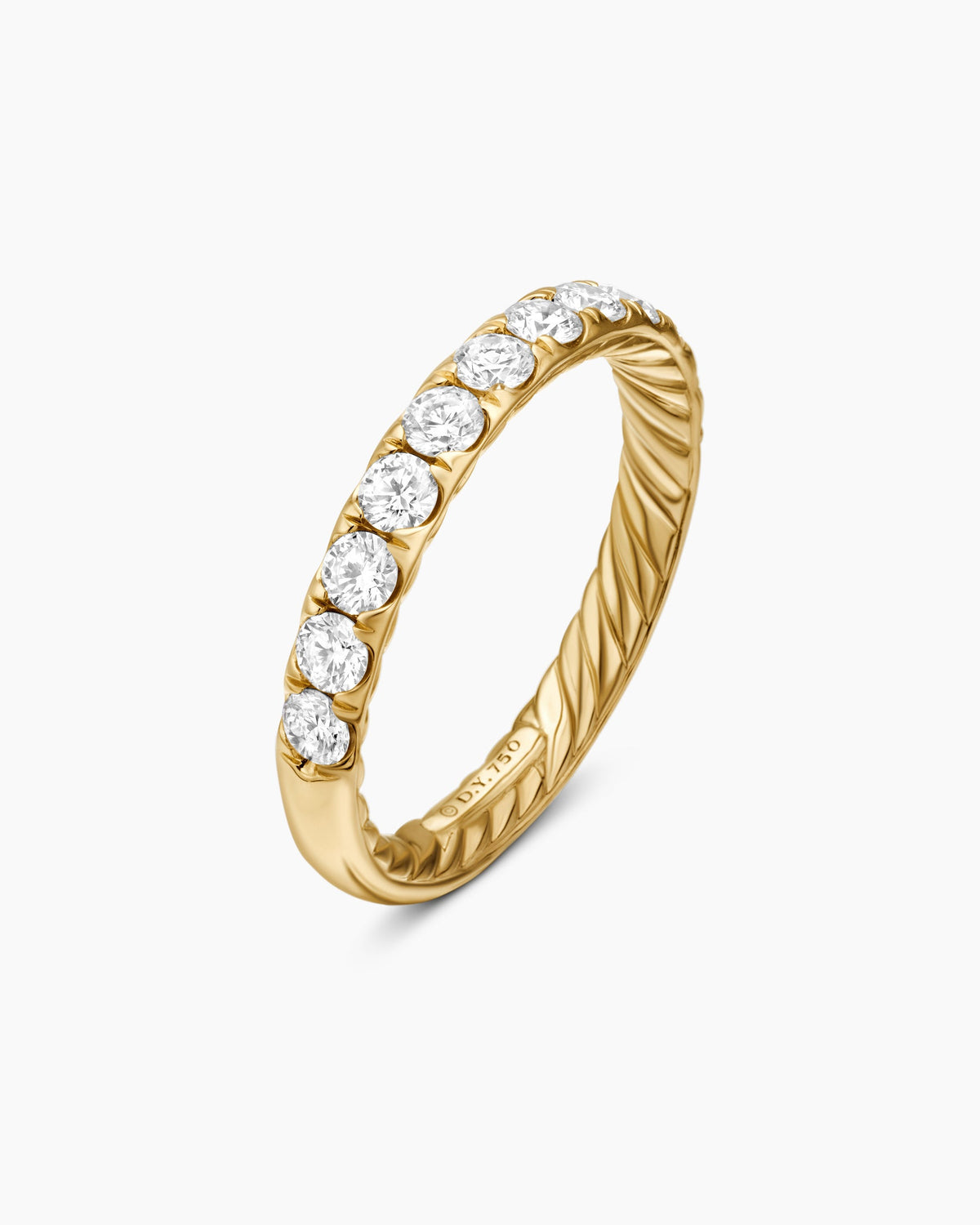 David Yurman DY Eden Partway Band Ring David Yurman Women’s|Wedding