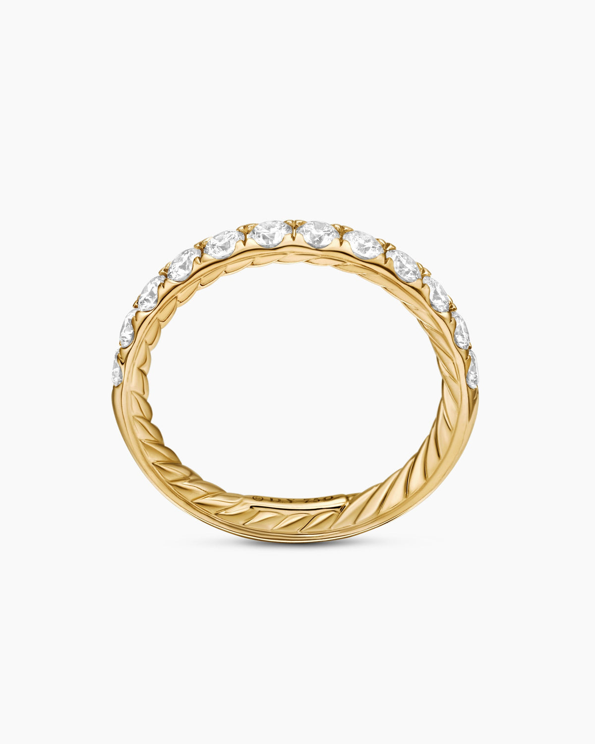David Yurman DY Eden Partway Band Ring David Yurman Women’s|Wedding