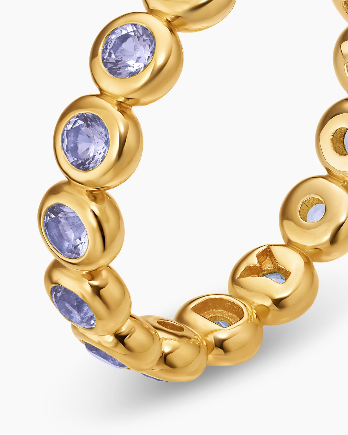 David Yurman Bezel Set Band Ring in 18K Yellow Gold, 4mm David Yurman Women’s