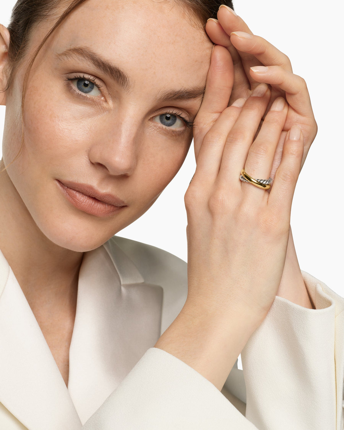 David Yurman Crossover Two Row Ring David Yurman Women’s