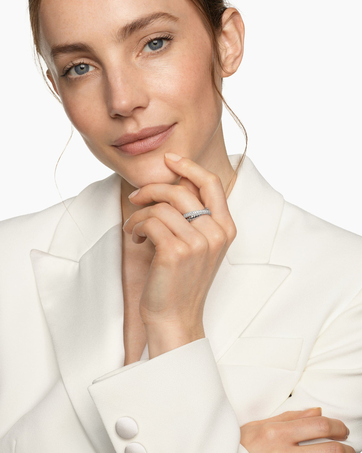 David Yurman Crossover Two Row Ring David Yurman Women’s