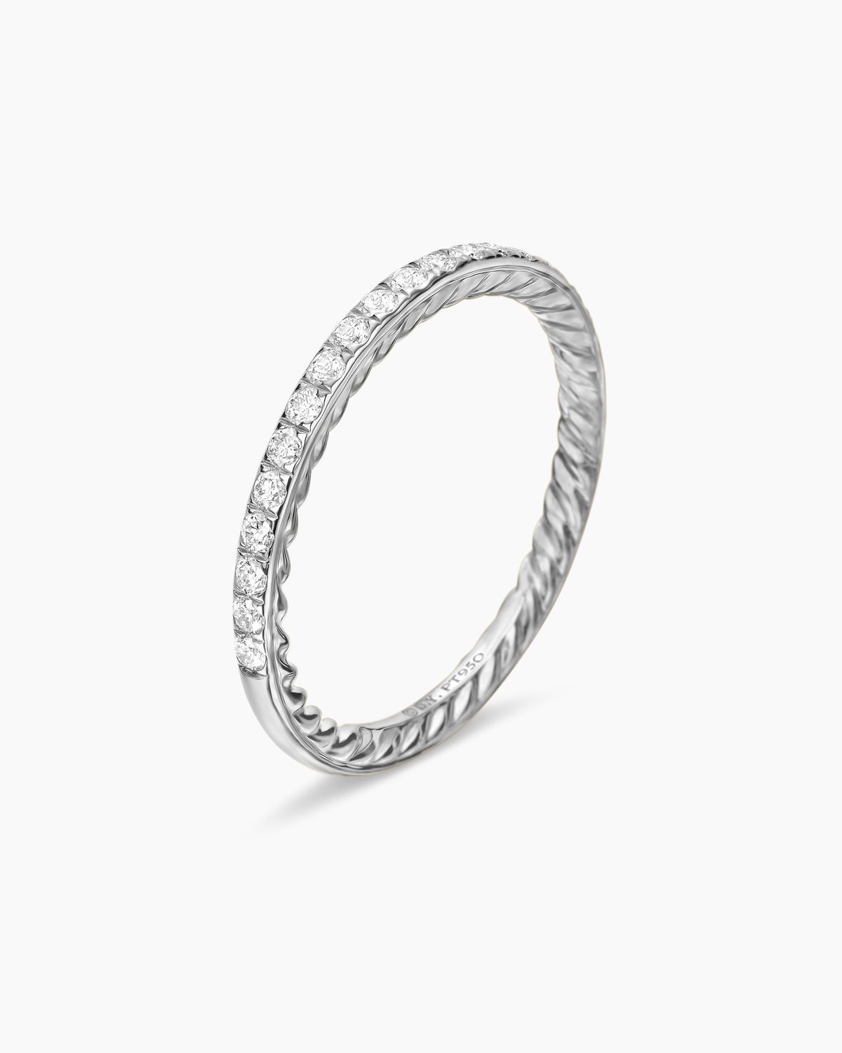David Yurman DY Eden Partway Band Ring David Yurman Women’s|Wedding