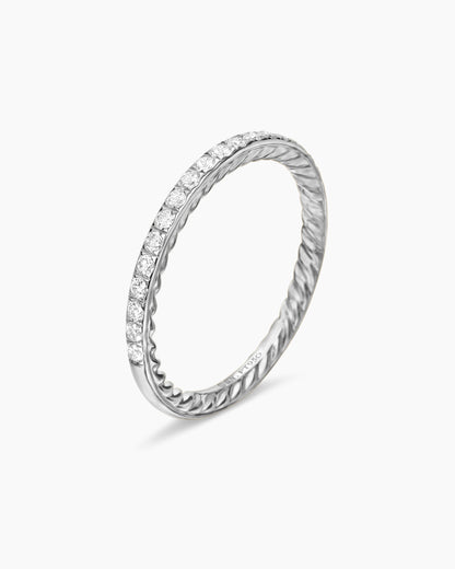 David Yurman DY Eden Partway Band Ring David Yurman Women’s|Wedding