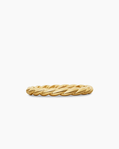 David Yurman Petite Band Ring in 18K Yellow Gold, 2.7mm David Yurman Women’s