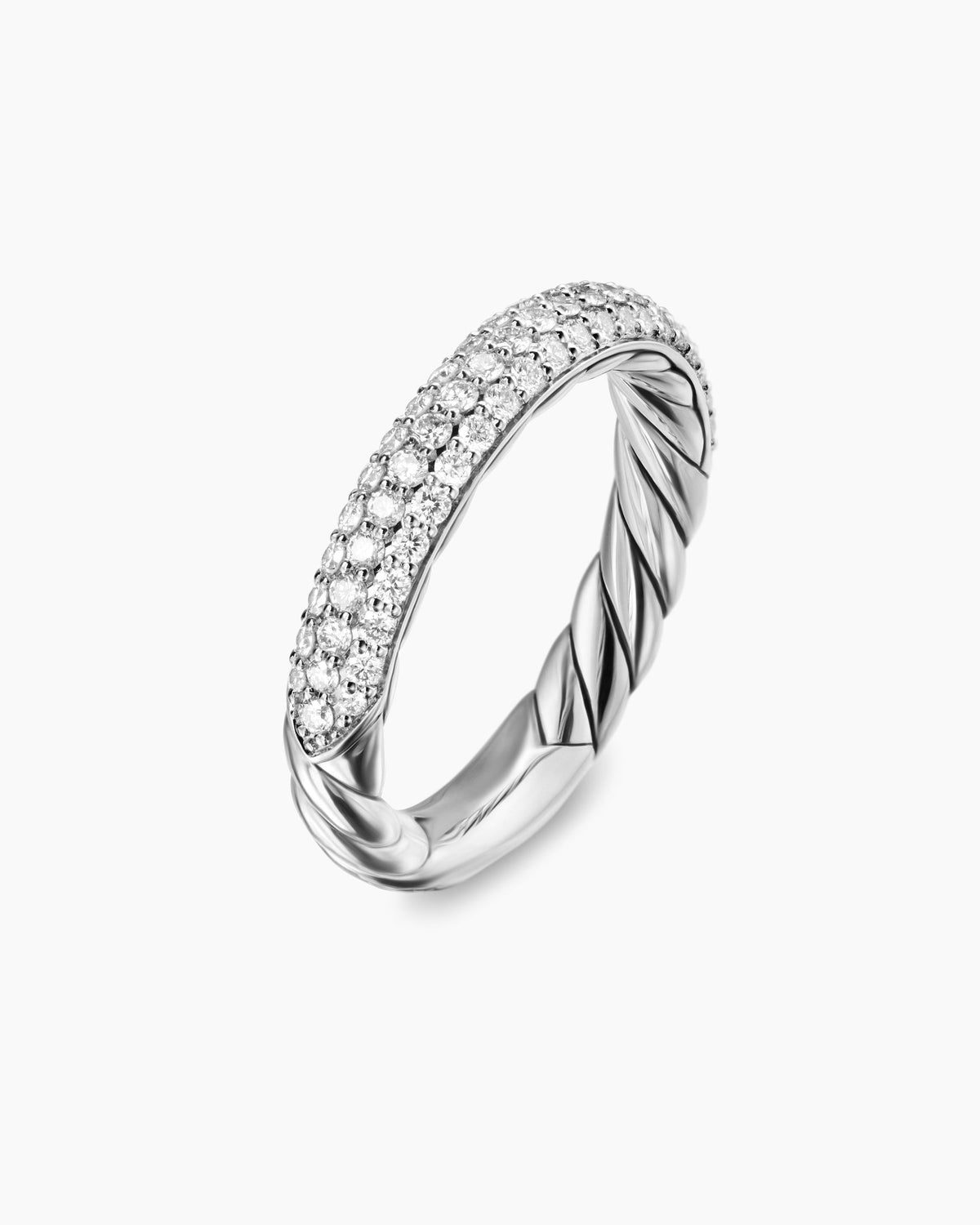 David Yurman DY Mercer Pavé Band Ring David Yurman Women’s